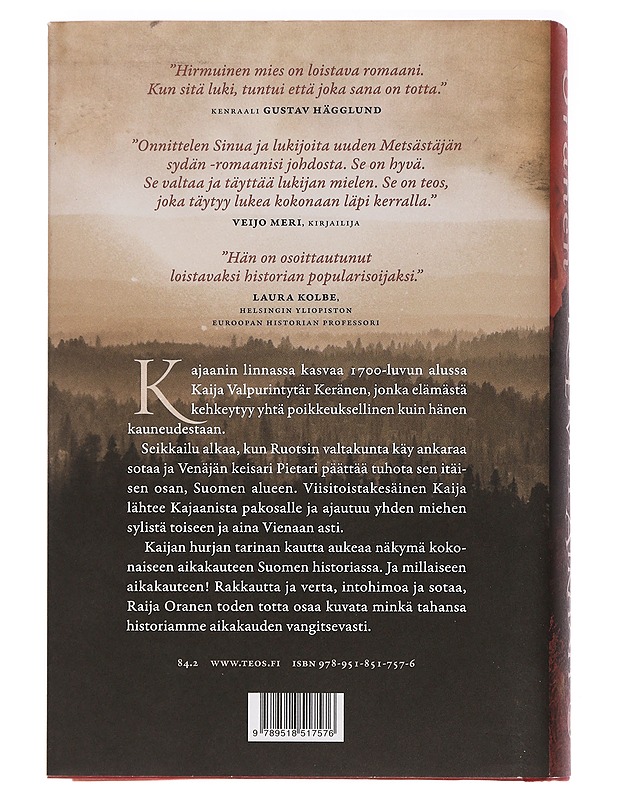 Kreivin aikaan - Raija Oranen - Romaanit ja novellit - 10105457358 - 1