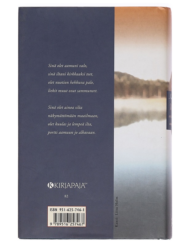 Minä en sinua unohda : Kootut runot - Anna-Mari Kaskinen - Romaanit ja novellit - 10105457363 - 1