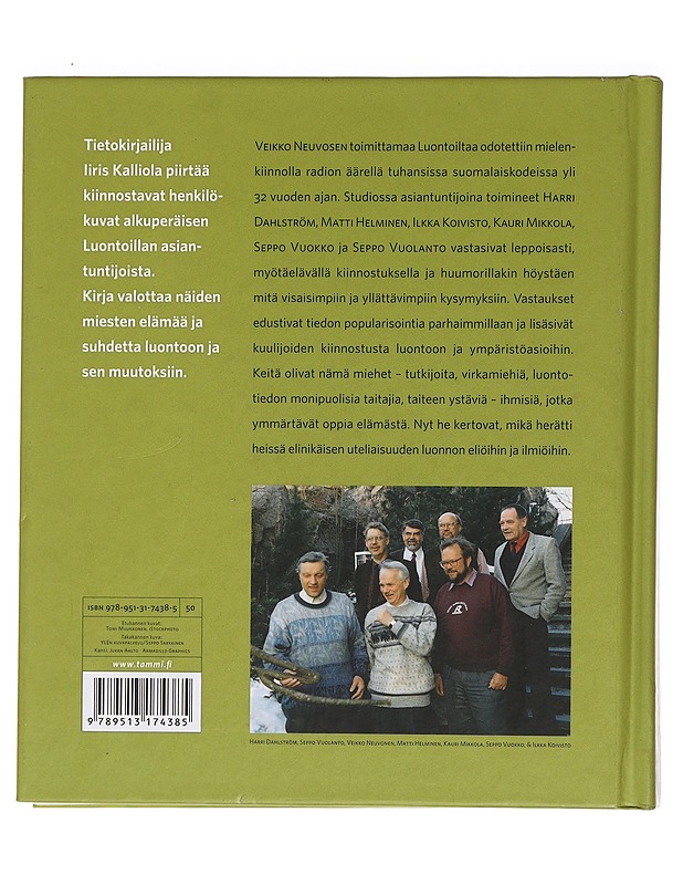 Luontoillan seitsemän veljestä - Kalliola, Iiris - Elämäkerrat ja muistelmat - 10105457371 - 1