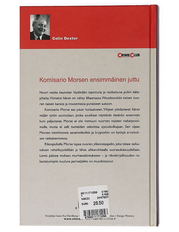 Viimeinen bussi Woodstockiin - Dexter, Colin - Jännitys ja dekkarit - 10105457375 - 1