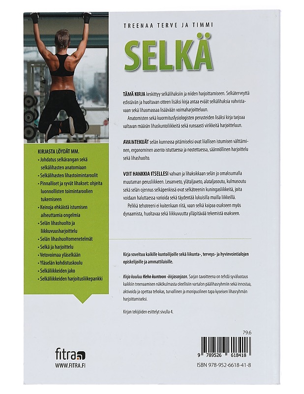 Treenaa terve ja vahva selkä - Lindberg, Ari-Pekka - Tietokirjat ja oppaat - 10105457382 - 1