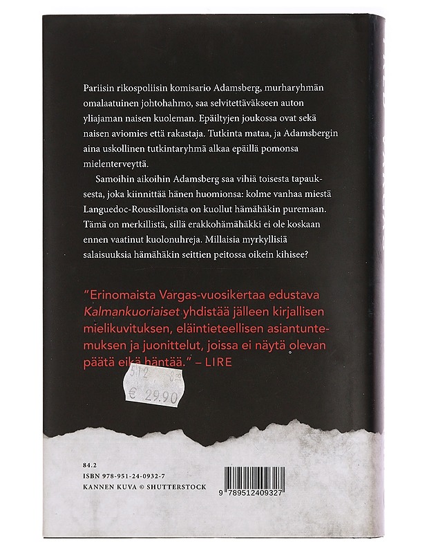 Kalmankuoriaiset - Vargas, Fred - Jännitys ja dekkarit - 10105457388 - 1