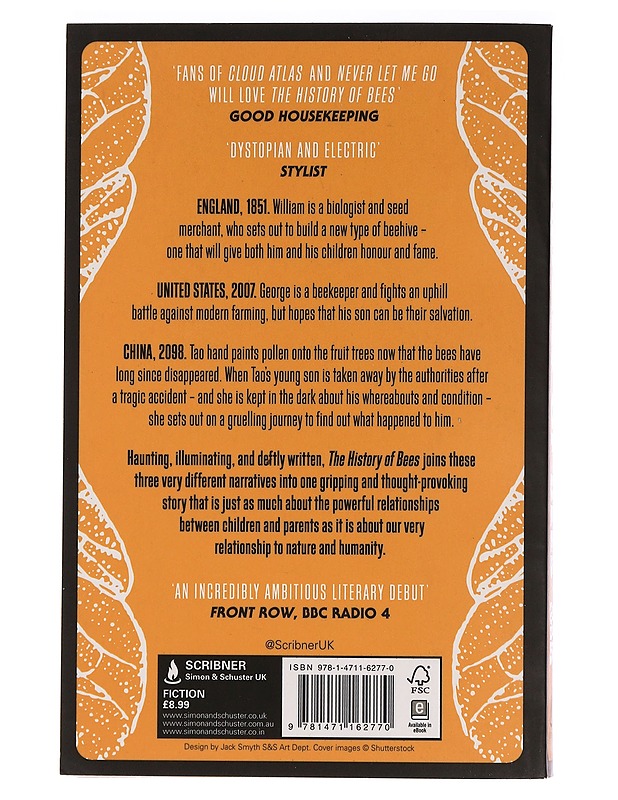 The history of bees - Lunde, Maja - Romaanit ja novellit - 10105457407 - 1