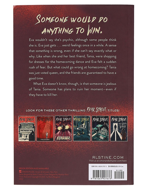 Fear Street: Who killed the homecoming queen - R. L. Stine - Jännitys ja dekkarit - 10105457415 - 1