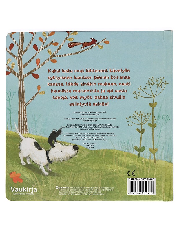 Syksyisellä kävelyllä - Beardshaw, Rosalind - Lastenkirjat - 10105457420 - 1