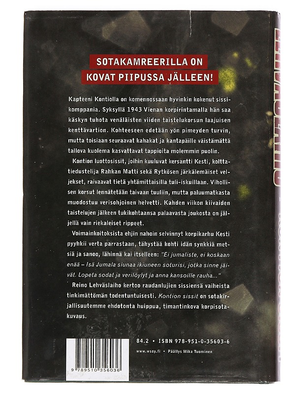 Kontion sissit - Reino Lehväslaiho - Romaanit ja novellit - 10105457428 - 1