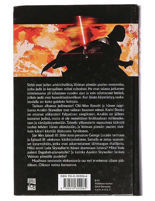 Sithin kosto - Stover, Matthew - Fantasia- ja scifi - 10105457442 - 1