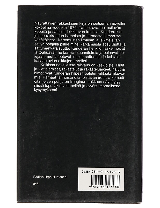 Naurattavien rakkauksien kirja - Kundera, Milan - Romaanit ja novellit - 10105457461 - 1