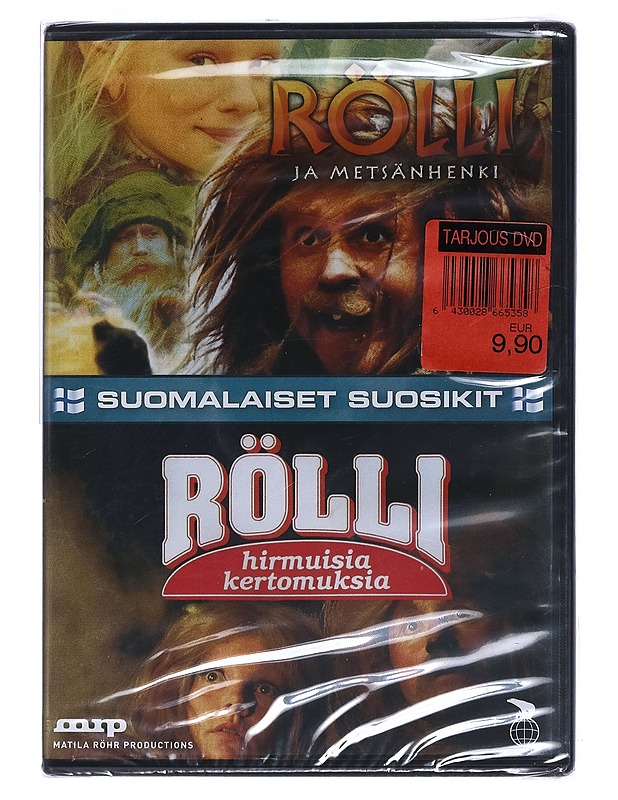 Rölli ja Metsänhenki / Rölli hirmuisia kertomuksia - DVD - DVD-elokuvat - 10105457497 - 0