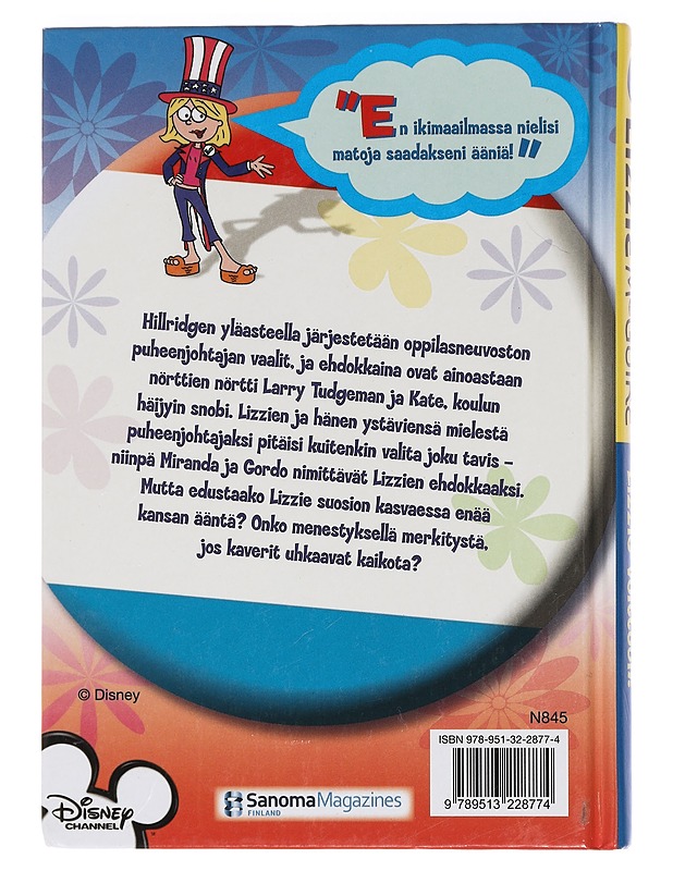 Lizzie voittoon! - Alfonsi, Alice - Nuorten kirjat - 10105457486 - 1