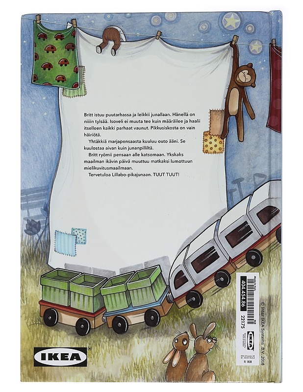 Lillabo -pikajuna - Sophie Holmqvist - Lastenkirjat - 10105457492 - 1