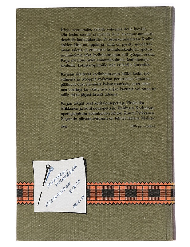 Kodinhoidon kirja - Mikkonen, Pirkkoliisa - Tietokirjat ja oppaat - 10105457501 - 1