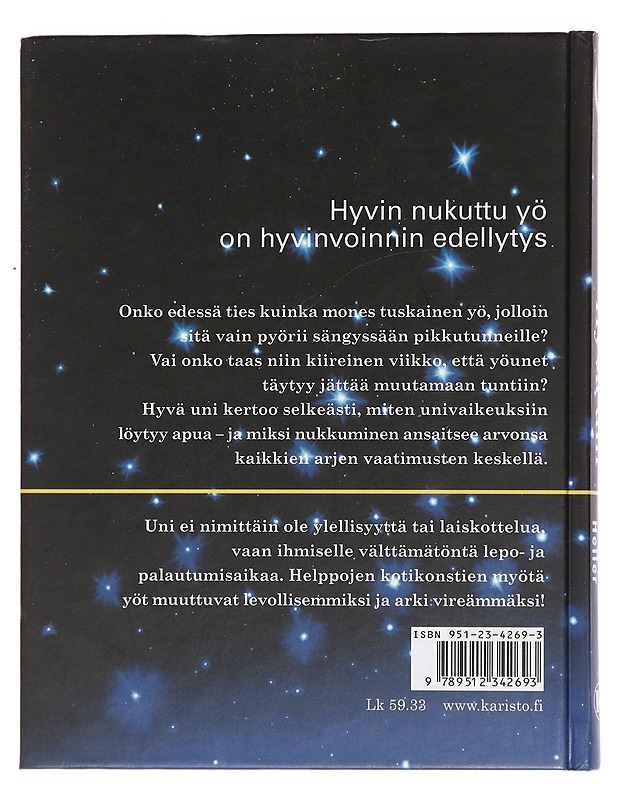 Hyvä uni : 250 vihjettä unettomille - Heller, Barbara L. - Tietokirjat ja oppaat - 10105457498 - 1