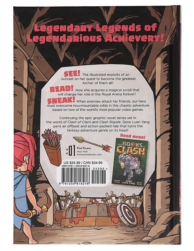 The Books of Clash Volume 2: Legendary Legends of Legendarious Achievery - Yang, Gene Luen - Sarjakuvat - 10105457499 - 1