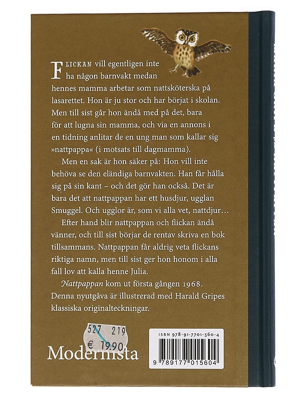 Nattpappan - Gripe, Maria - Romaanit ja novellit - 10105457500 - 1