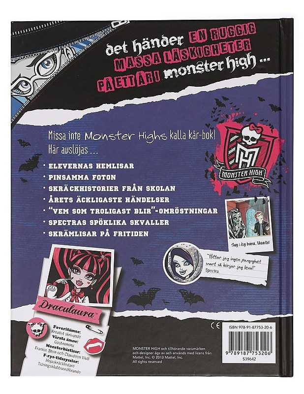 Monster High: Kalla kårar - Lastenkirjat - 10105457509 - 1