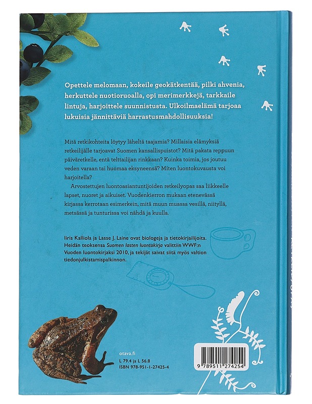 Suomen lasten retkeilyopas - Kalliola, Iiris - Tietokirjat ja oppaat - 10105457518 - 1
