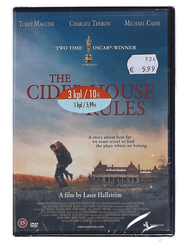 The Cider House Rules - DVD - DVD-elokuvat - 10105457534 - 0