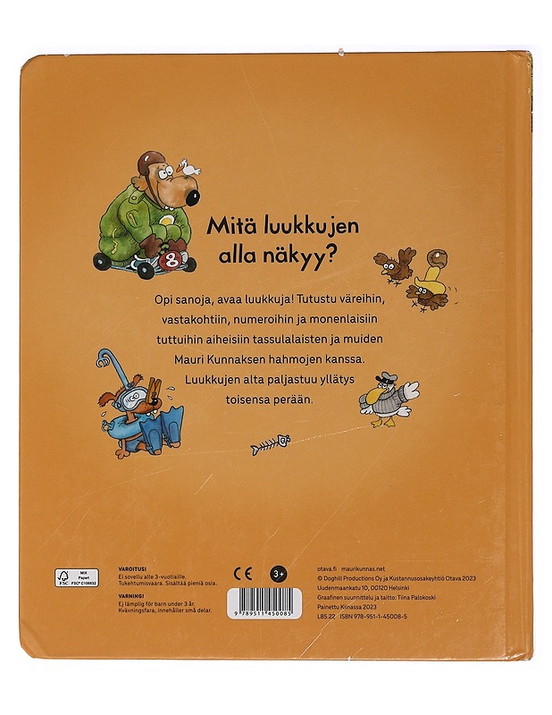 Hurjan hauska luukkukirja - Mauri Kunnas - Lastenkirjat - 10105457519 - 1