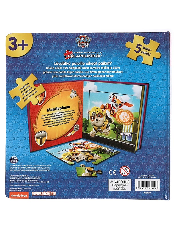 Ryhmä Hau Mahtavat Mahtipennut : palapelikirja - Lappalainen, Hanna - Lastenkirjat - 10105457525 - 1