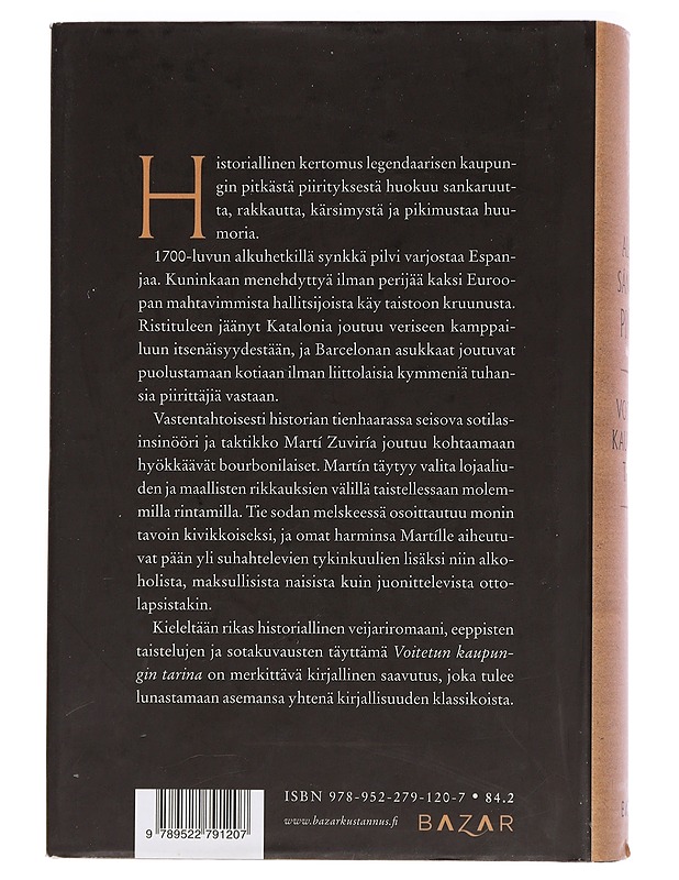 Voitetun kaupungin tarina - Sánchez Pinol, Albert - Romaanit ja novellit - 10105457561 - 1