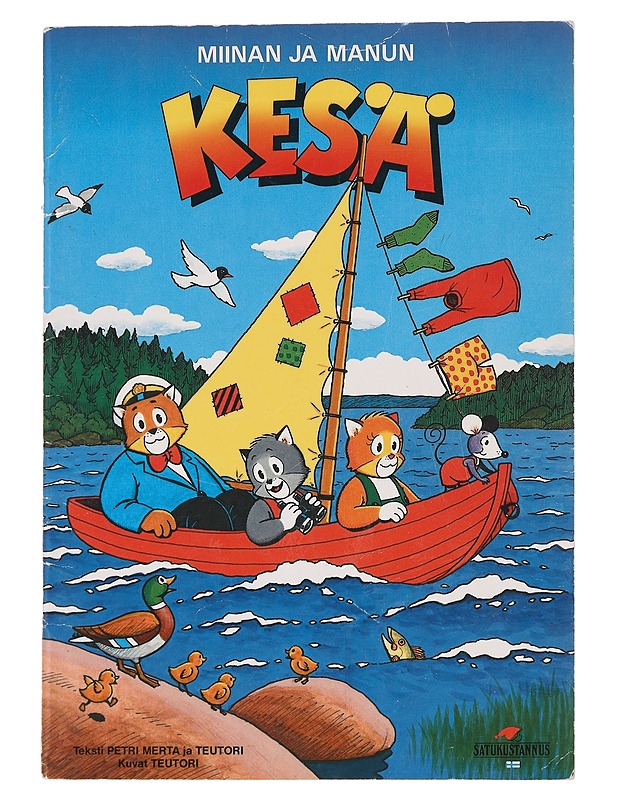 Miinan ja Manun kesä - Teutori - Lastenkirjat - 10105457559 - 0