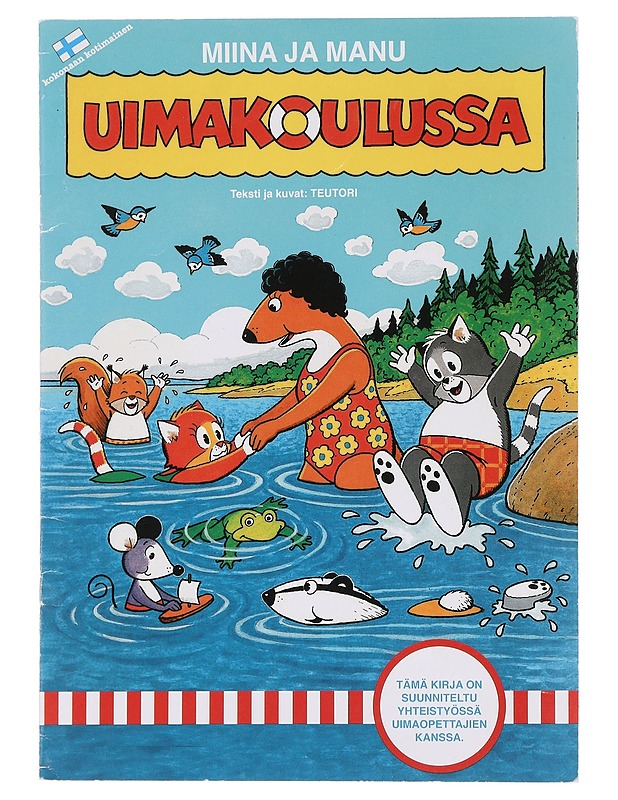 Miina ja Manu uimakoulussa - Teutori - Lastenkirjat - 10105457576 - 0