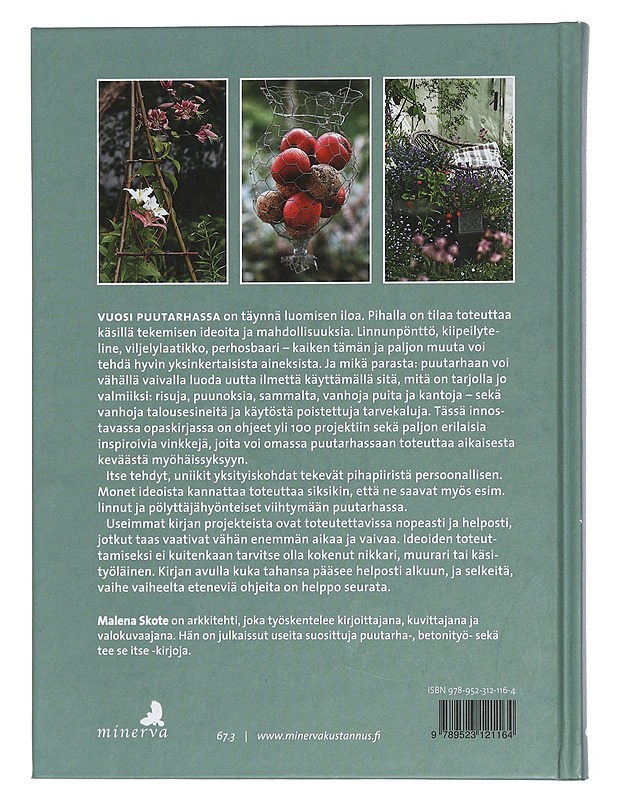 100 uutta ja hyödyllistä ideaa puutarhaan - Skote, Malena - Tietokirjat ja oppaat - 10105457621 - 1