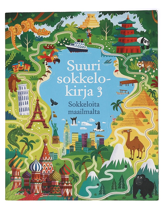 Suuri sokkelokirja. 3, Sokkeloita maailmalta - Smith, Sam - Lastenkirjat - 10105457625 - 0