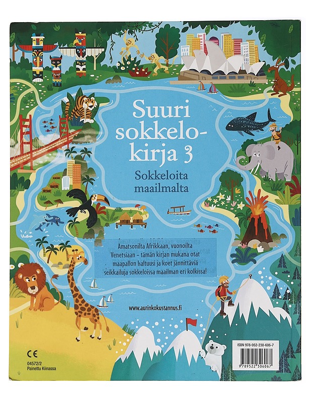 Suuri sokkelokirja. 3, Sokkeloita maailmalta - Smith, Sam - Lastenkirjat - 10105457625 - 1