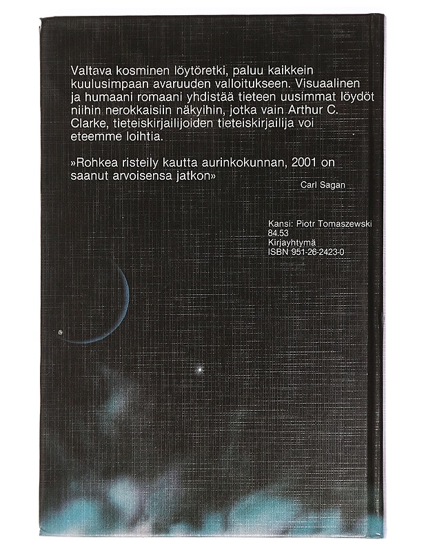 2010 avaruusodysseia - Clarke, Arthur C. - Fantasia- ja scifi - 10105457639 - 1