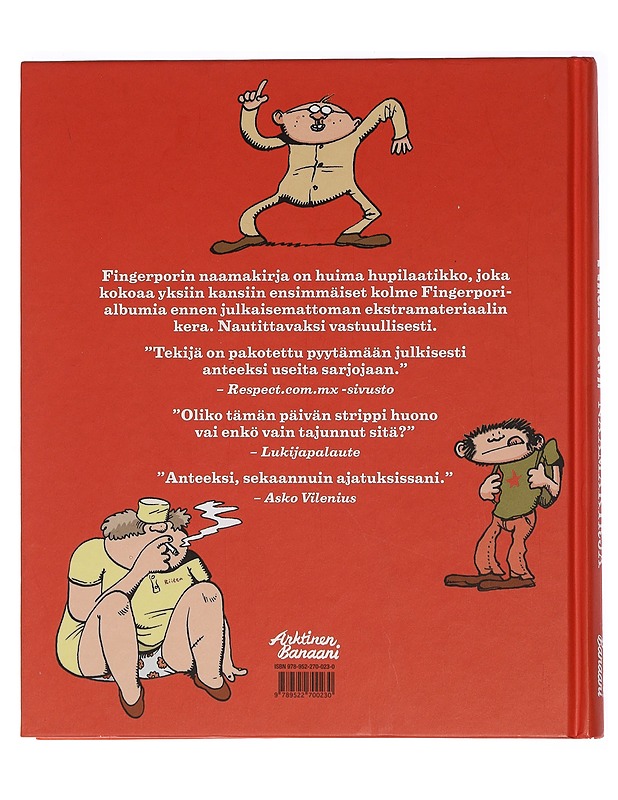 Fingerporin naamakirja - Pertti Jarla - Sarjakuvat - 10105457641 - 1