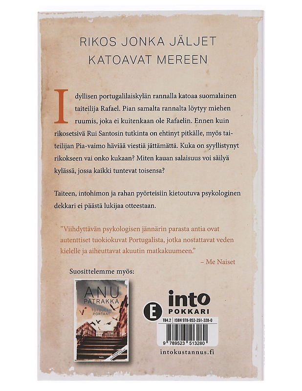 Syyllisyyden ranta - Anu Patrakka - Jännitys ja dekkarit - 10105457651 - 1