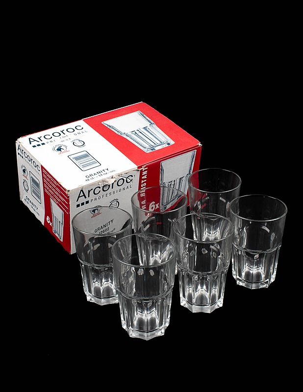 ARCOROC Granity juomalasi, 42 cl, 6 kpl - Lasit - 10105457653 - 0