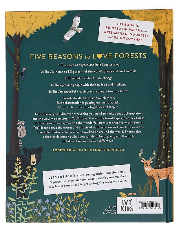 Forests - Jeff French - Lastenkirjat - 10105457661 - 1