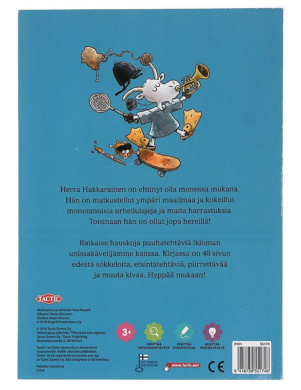 Herra Hakkaraisen touhukas puuhakirja - Lastenkirjat - 10105457667 - 1