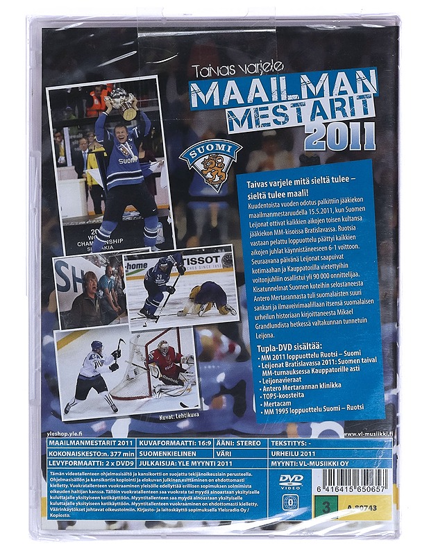 Maailman Mestarit 2011 - DVD - DVD-elokuvat - 10105457691 - 1