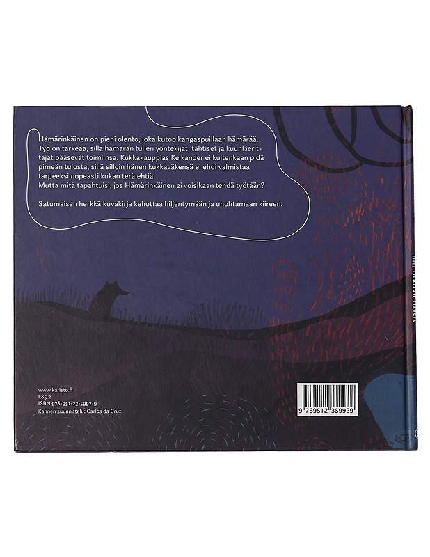 Hämärinkäinen - Teräs, Mila - Lastenkirjat - 10105457695 - 1