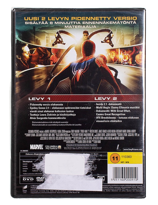 Spider-Man 2.1 - DVD - DVD-elokuvat - 10105457700 - 1