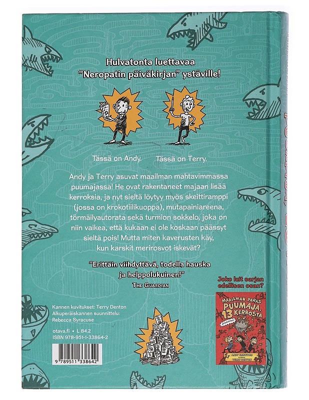 Maailman paras puumaja, 26 kerrosta - Griffiths, Andy - Lastenkirjat - 10105457735 - 1