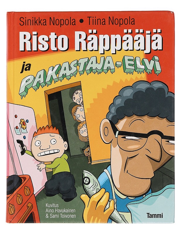 Risto Räppääjä ja pakastaja-Elvi - Nopola, Sinikka - Lastenkirjat - 10105457803 - 0