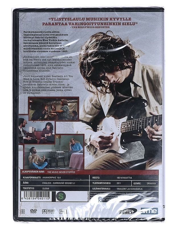 The Music Never Stopped - DVD - DVD-elokuvat - 10105457808 - 1