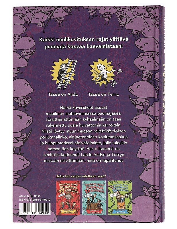 Maailman paras puumaja, 52 kerrosta - Griffiths, Andy - Lastenkirjat - 10105457806 - 1