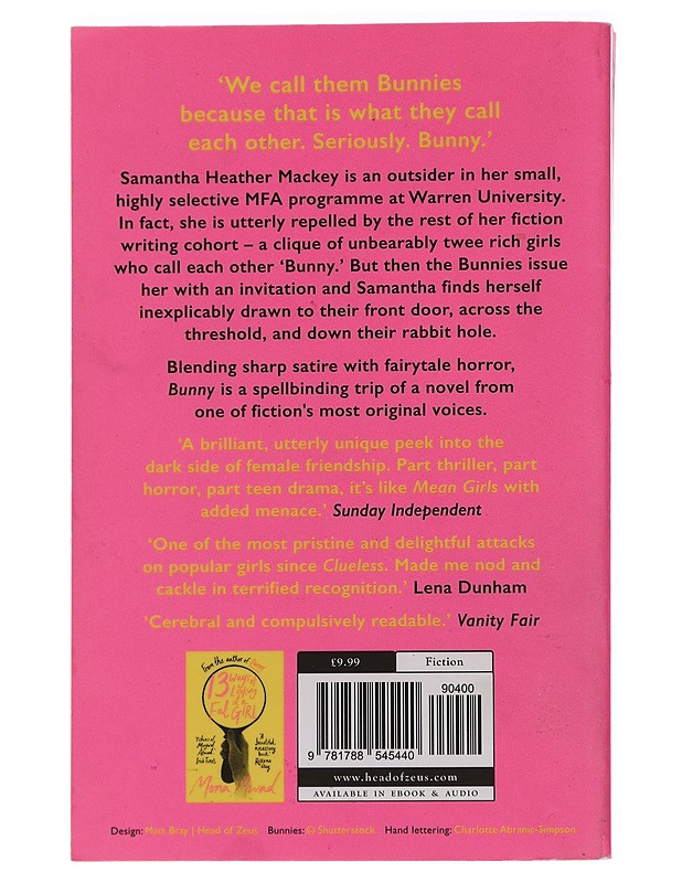 Bunny - Mona Awad - Romaanit ja novellit - 10105457809 - 1