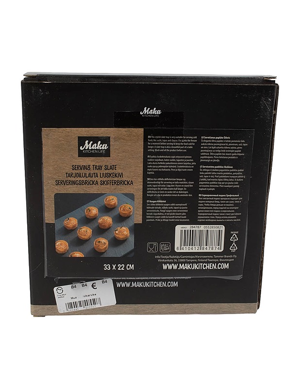 MAKU liuskekivinen tarjoilulauta - Tarjoiluastiat - 10105457828 - 1
