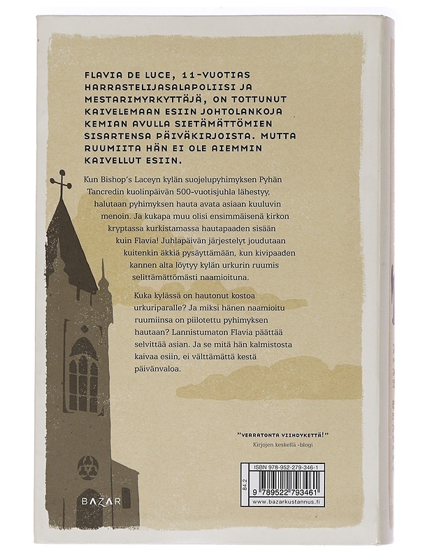 Loppusoinnun kaiku kalmistossa - Bradley, Alan - Jännitys ja dekkarit - 10105457834 - 1