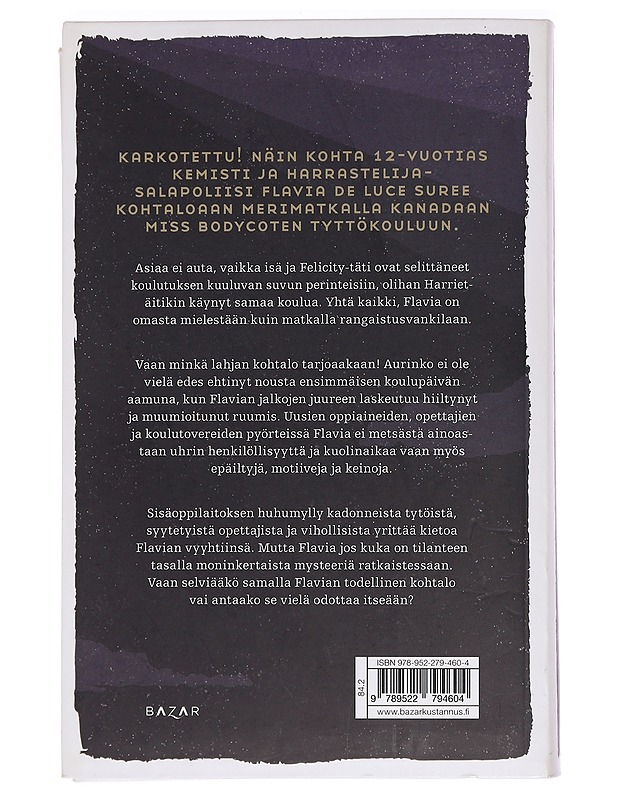 Nokisen tomumajan arvoitus - Bradley, Alan - Jännitys ja dekkarit - 10105457847 - 1