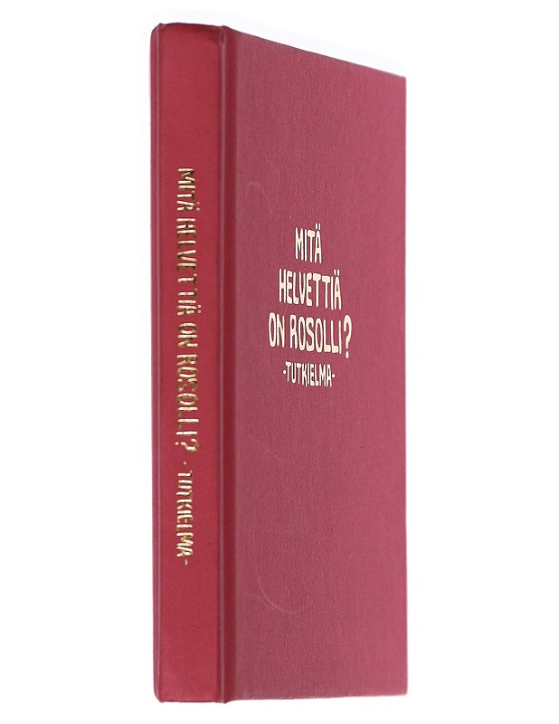 Mitä helvettiä on rosolli? - tutkielma - Joonas Rinta-Kanto - Sarjakuvat - 10105457851 - 1