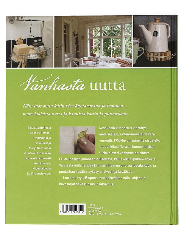 Vanhasta uutta - Hellemaa-Hautamäki, Liisa - Tietokirjat ja oppaat - 10105457859 - 1