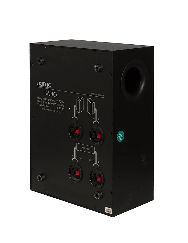 JAMO SW80 subwoofer - Viihde-elektroniikka - 10105457870 - 1